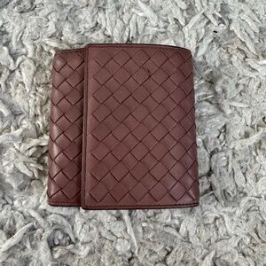 Bottega Veneta Mauve Leather Wallet